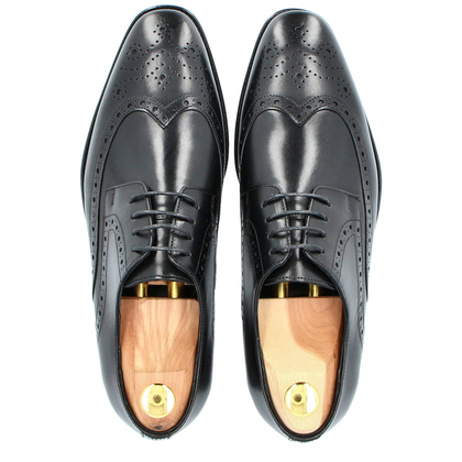 Wizytowe półbuty męskie - TAPI C-6688 CZARNE