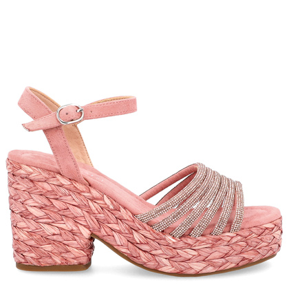 Sandały na platformie - LEJADE 3350 RÓŻOWE