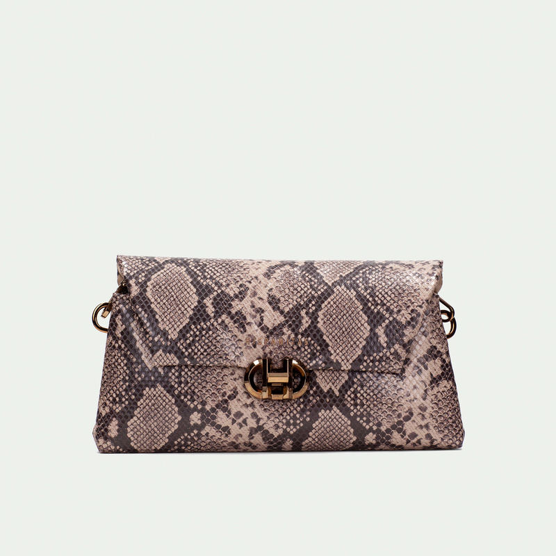 Hiszpańska torebka damska - HISPANITAS BI254157 BEŻOWA