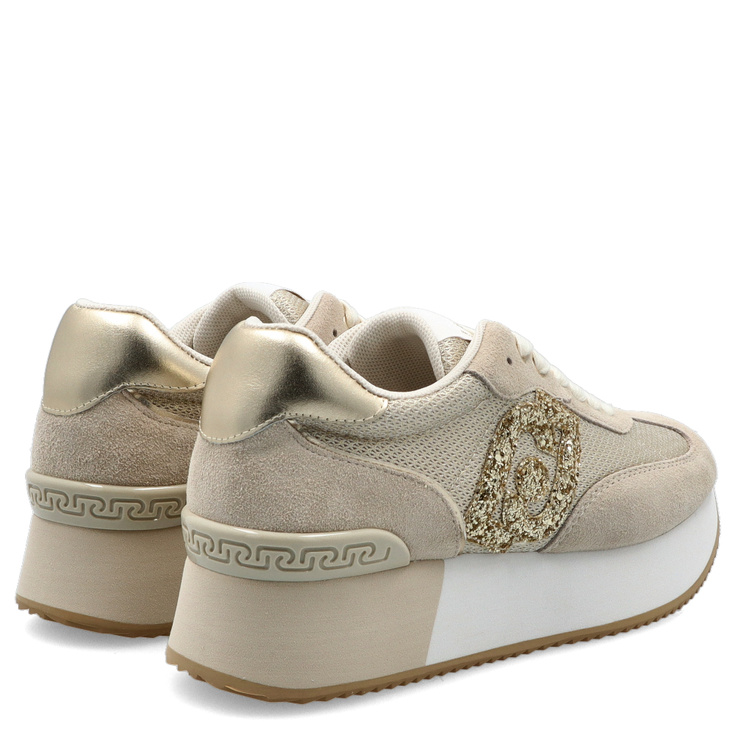 Sneakersy premium  - LIU JO DREAMY 02 BEŻOWE