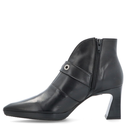 Hiszpańskie botki z wycięciem - HISPANITAS HI254244 CZARNE