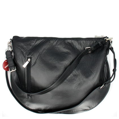 Duża torebka damska - WONDERS WB-54025 CZARNA