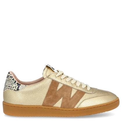 Hiszpańskie sneakersy premium - WONDERS A-2001 ZŁOTE