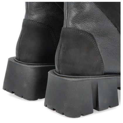 Wygodne botki ze skóry - TYMOTEO 2164/1 CZARNY