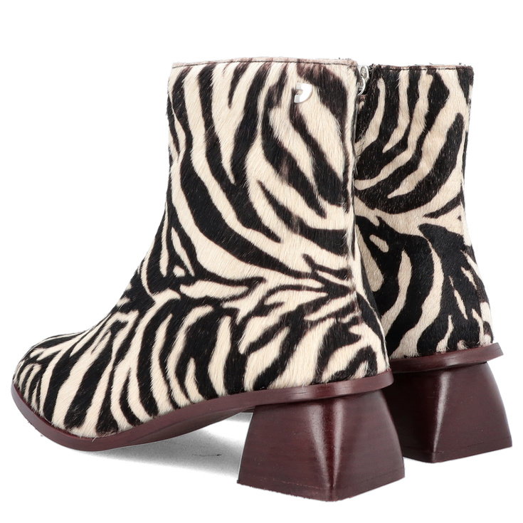 Botki z motywem zwierzęcym - GIOSEPPO 776872 ZEBRA