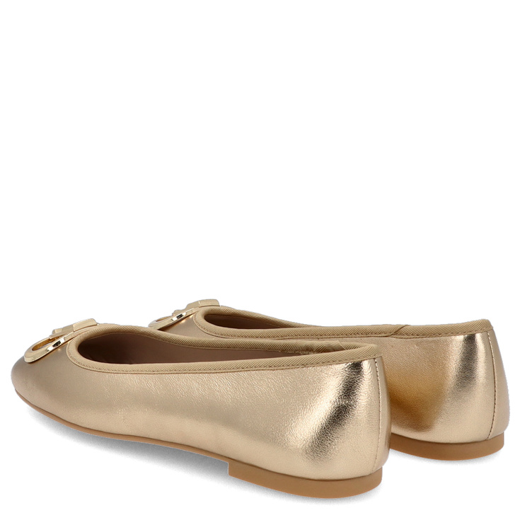 Klasyczne baleriny premium - LIU JO DAFNE 04 ZŁOTE