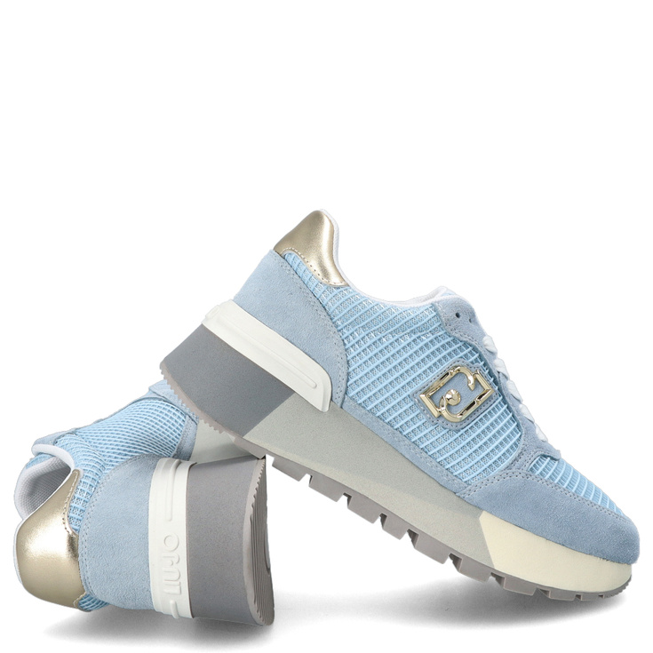 Sneakersy premium  - LIU JO AMAZING 25 NIEBIESKIE