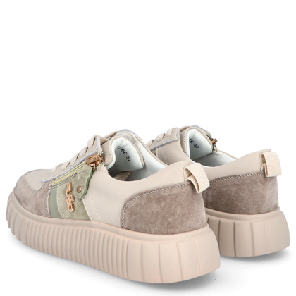 Buty sportowe damskie - FILIPPO DP6121/24 BEŻOWE