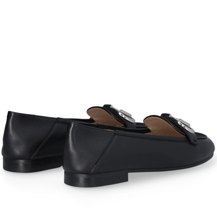 Eleganckie półbuty premium - LIU JO EMEL 03 MONOGRAM CZARNE