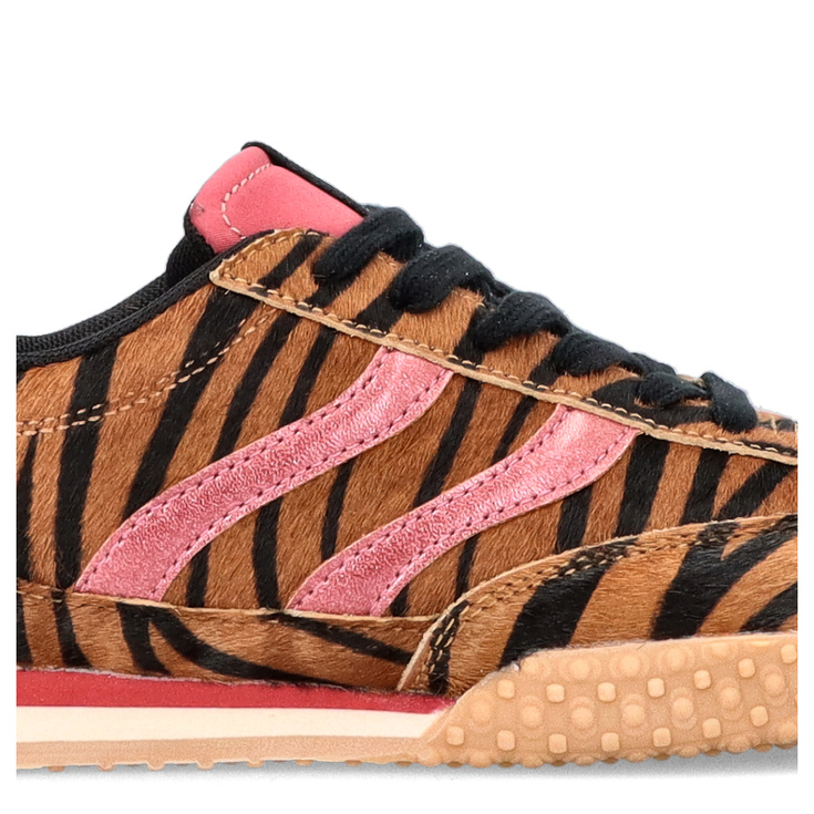 Hiszpańskie sneakersy damskie - GIOSEPPO 77010 BRĄZOWE