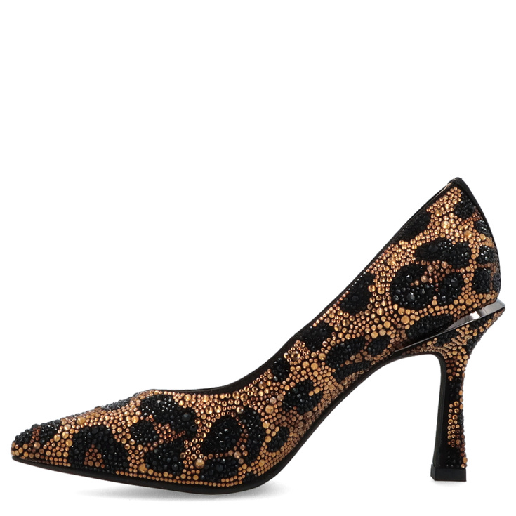 Hiszpańskie szpilki z cyrkoniami - ALMA EN PENA I250403 PANTERKA