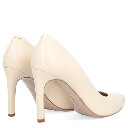 Klasyczne szpilki - BRAVO MODA 1373 ECRU