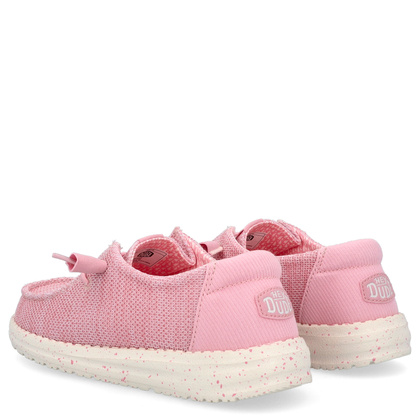 Lekkie półbuty damskie - HEY DUDE WENDY STRETCH SOX 41878 RÓŻOWE