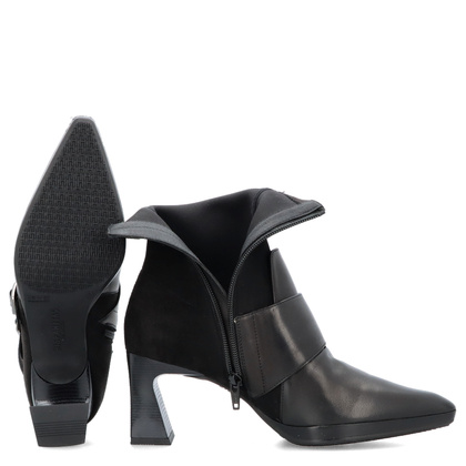 Hiszpańskie botki z klamerkami - HISPANITAS HI254304 CZARNE