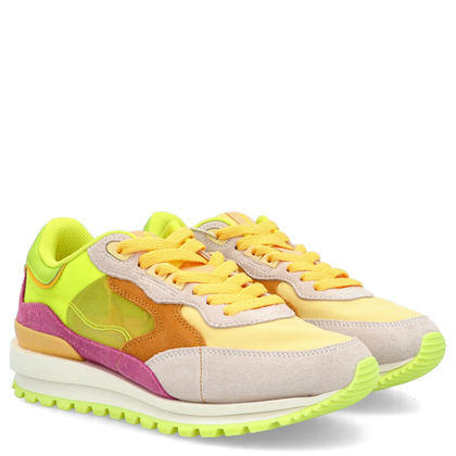 Hiszpańskie sneakersy damskie - GIOSEPPO 74947 NEONOWE