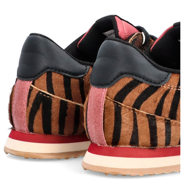 Hiszpańskie sneakersy damskie - GIOSEPPO 77010 BRĄZOWE