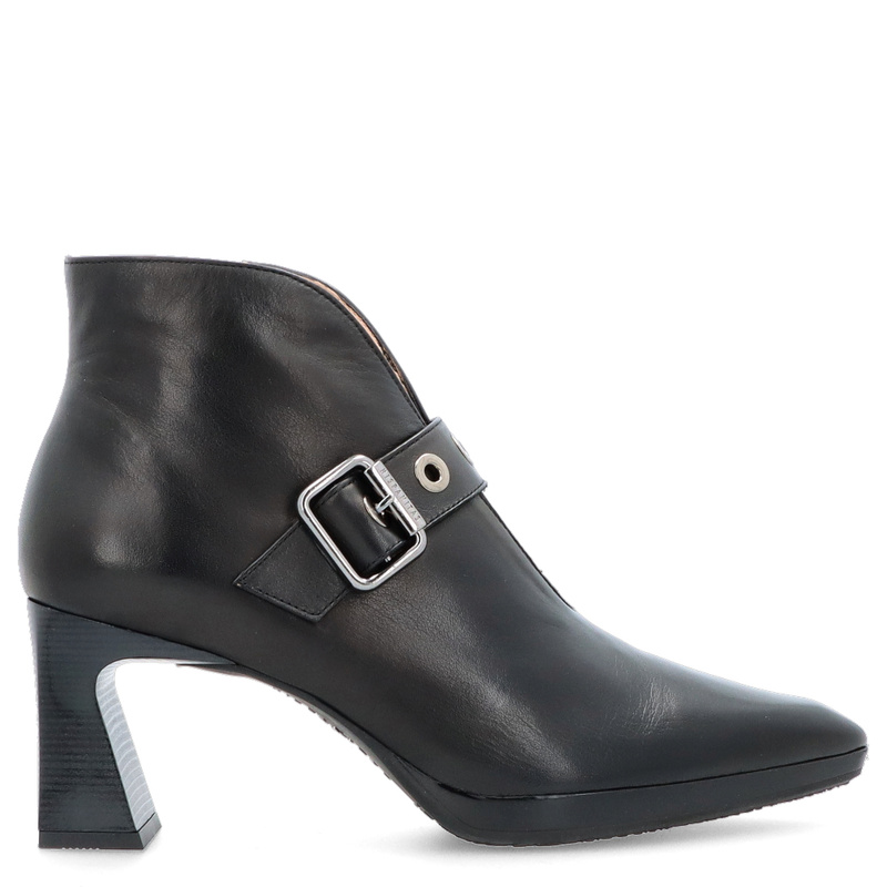 Hiszpańskie botki z wycięciem - HISPANITAS HI254244 CZARNE
