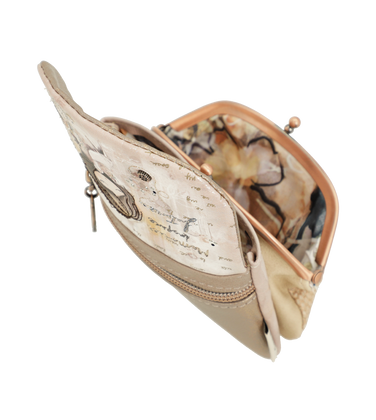 Mały damski portfel z klapką - ANEKKE MEMORIES 40809-016