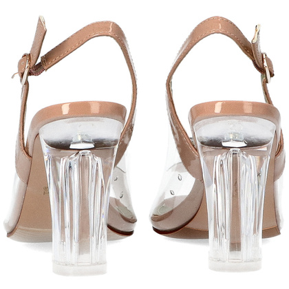 Sandały silikonowe - SCAVIOLA G-17 RÓŻOWE