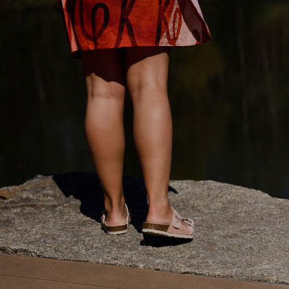 Klapki ze skóry naturalnej - ANEKKE MEMORIES 40391-402