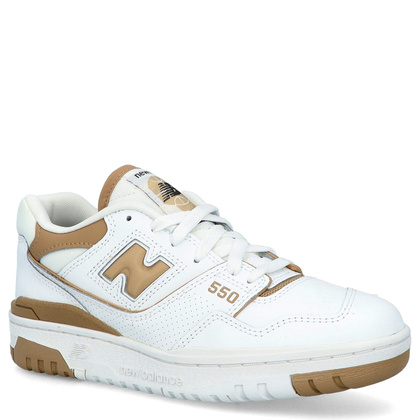 Sneakersy damskie - NEW BALANCE BBW550BT BIAŁO-BRĄZOWE