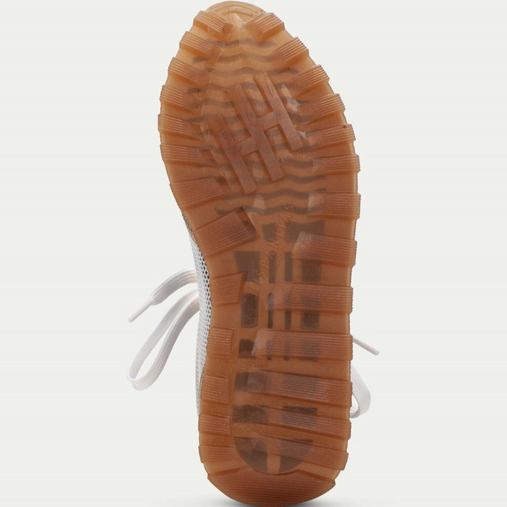Hiszpańskie sneakersy - HISPANITAS BHV243231 BIAŁO-ZŁOTE