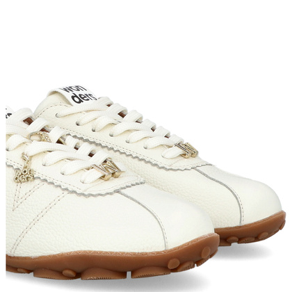 Hiszpańskie sneakersy premium - WONDERS AP-2103 BIAŁE