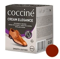 COCCINE CREAM ELEGANCE CIEMNOBRĄZOWY krem do obuwia ze skóry licowej