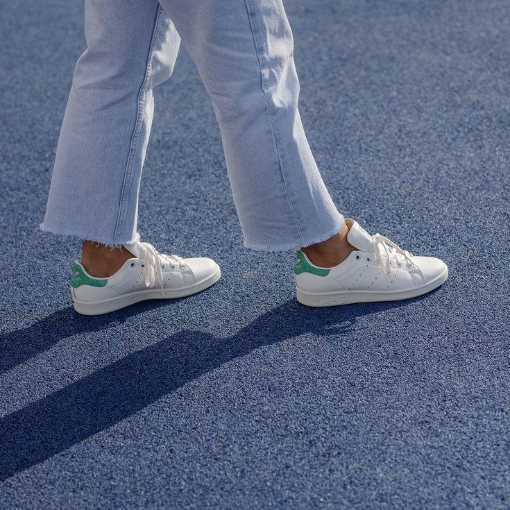 Sneakersy - ADIDAS STAN SMITH BIAŁE