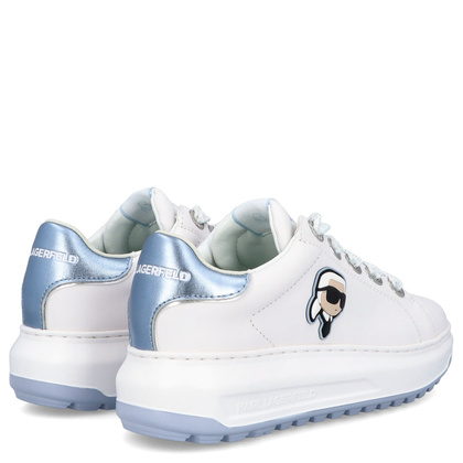 Sneakersy damskie - KARL LAGERFELD KAPRI KL67530 BIAŁE