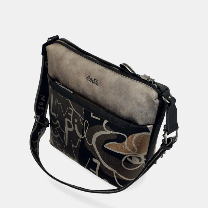 Torebka damska na ramię - ANEKKE MADEMOISELLE NATURE KOKO 41863-248