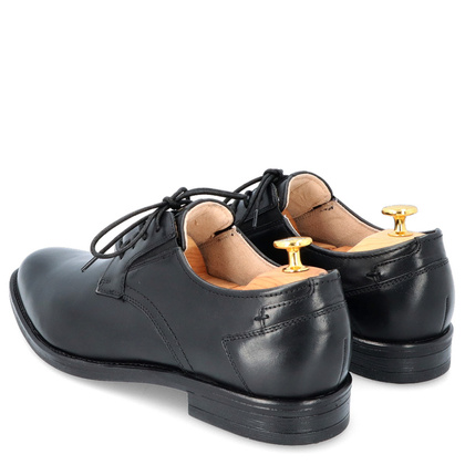 Męskie półbuty wizytowe - CAPRICE 9-13200-42 CZARNE