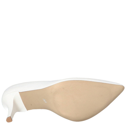 Ślubne szpilki z perełkami - TYMOTEO L2005 BIAŁE