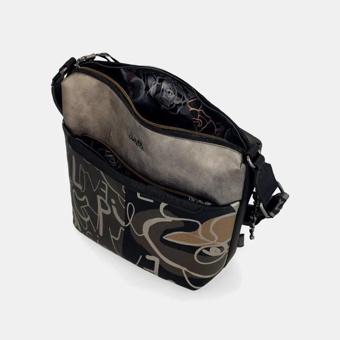 Torebka damska na ramię - ANEKKE MADEMOISELLE NATURE KOKO 41863-248