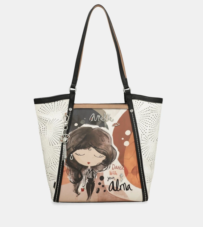 Duża torebka shopper - ANEKKE ALMA 40702-321