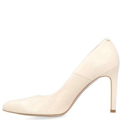 Klasyczne szpilki - BRAVO MODA 1373 ECRU