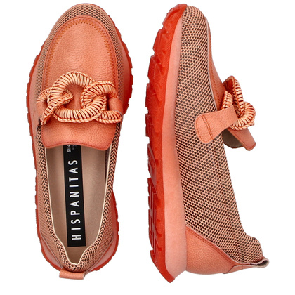 Hiszpańskie półbuty - HISPANITAS HV254065 KORALOWE
