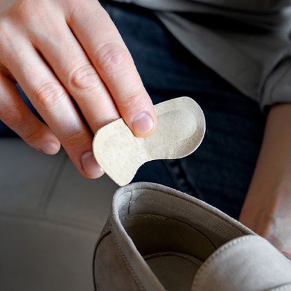 COCCINE ZAPIĘTKA SKÓRZANA- skóra welurowa