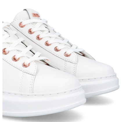 Sneakersy damskie - KARL LAGERFELD KAPRI KL62538 BIAŁE