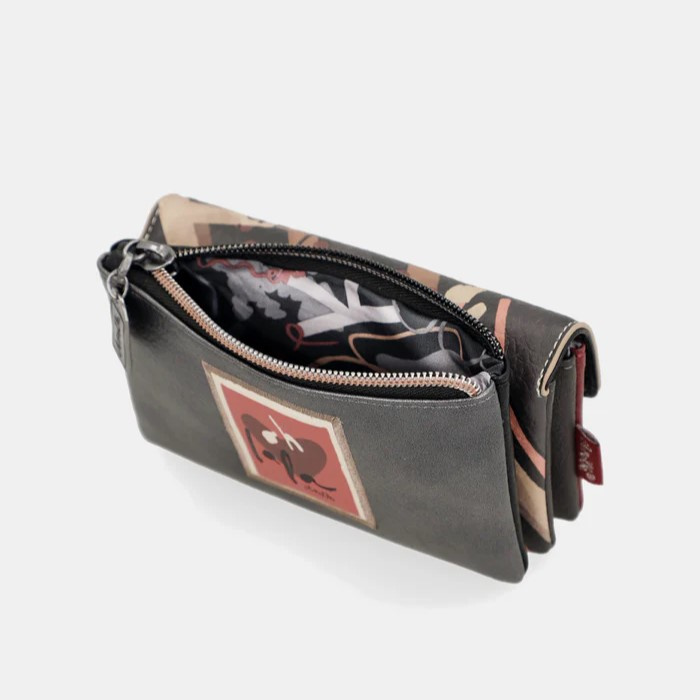 Portfel damski z klapką - ANEKKE MADEMOISELLE PARISIAN 41819-025