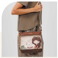 Prostokątna listonoszka damska - ANEKKE MUSE 42703-069