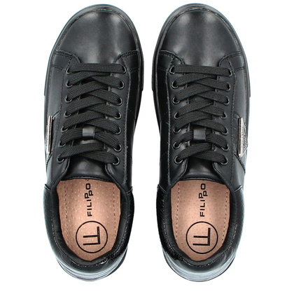 Sportowe buty damskie - FILIPPO DP4707/23 CZARNE