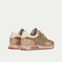 Hiszpańskie sneakersy premium - HISPANITAS RHV264741 BEŻOWE