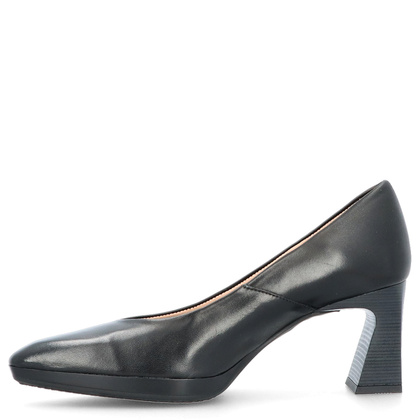 Hiszpańskie czółenka na słupku - HISPANITAS HV254245 CZARNE