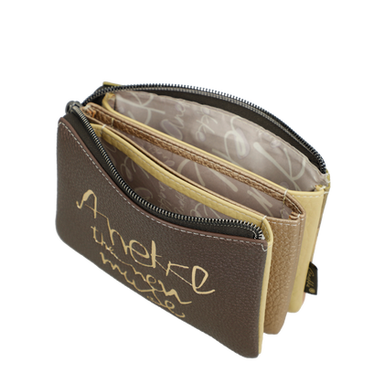 Średni damski portfel - ANEKKE MUSE BLOOM 42729-015