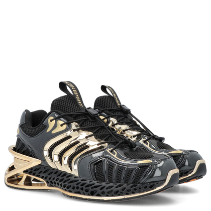 Sneakersy premium - PLEIN SPORT SADS USC0434 CZARNE