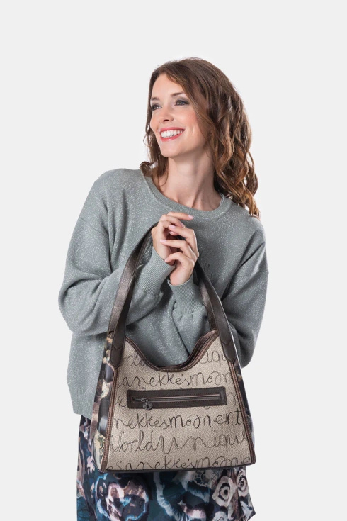 Torebka damska do ręki i na ramię - ANEKKE REAL 41702-203