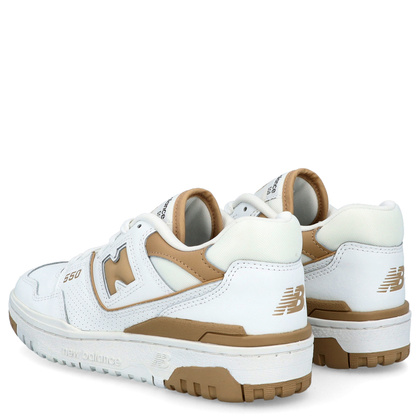 Sneakersy damskie - NEW BALANCE BBW550BT BIAŁO-BRĄZOWE
