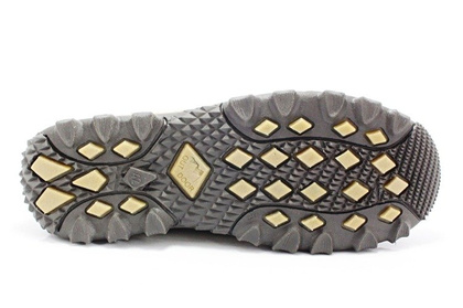 Polskie buty trekkingowe, skóra - KENT 268 BRĄZOWE