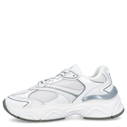 Sneakersy damskie - KARL LAGERFELD KOMET KL65624 41S BIAŁE